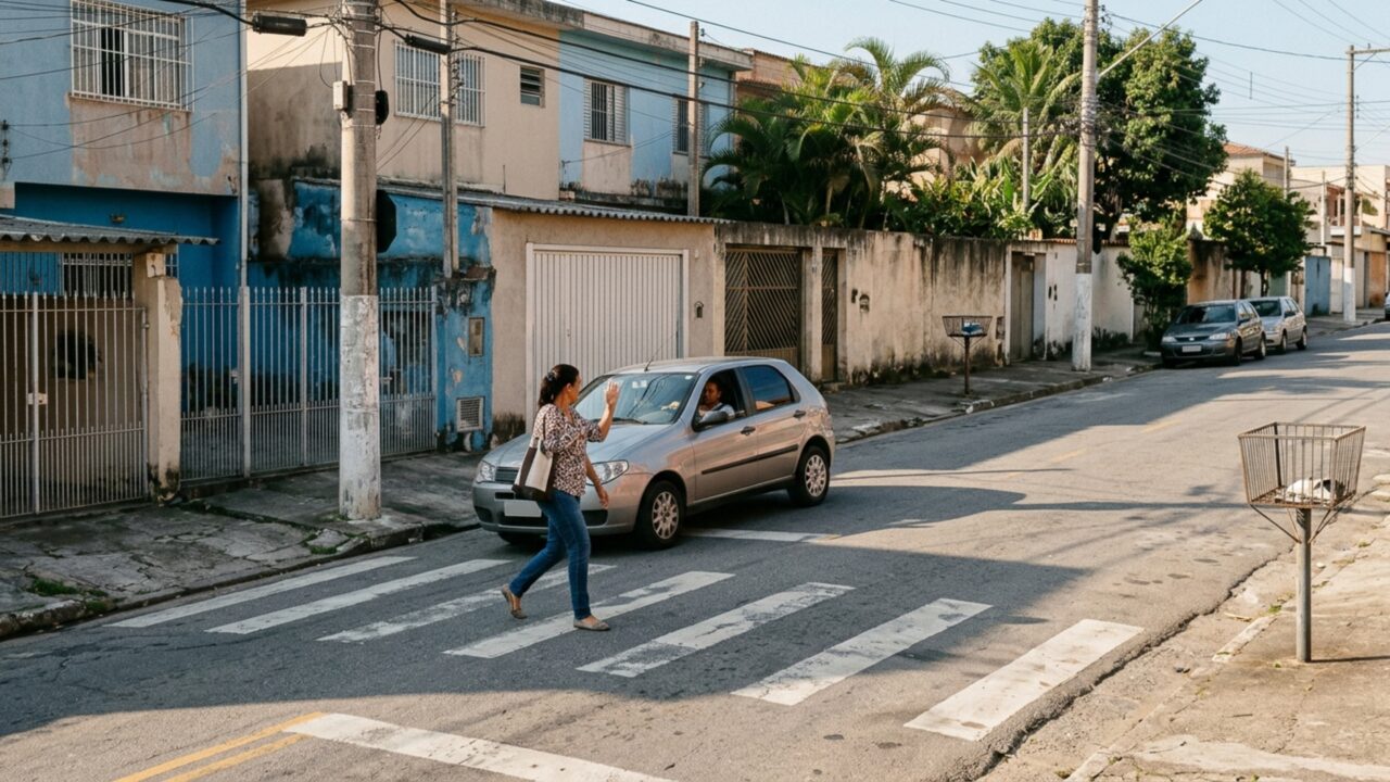 A psicologia diz que agradecer aos motoristas com um aceno ao atravessar a rua é comum em pessoas com estas características
