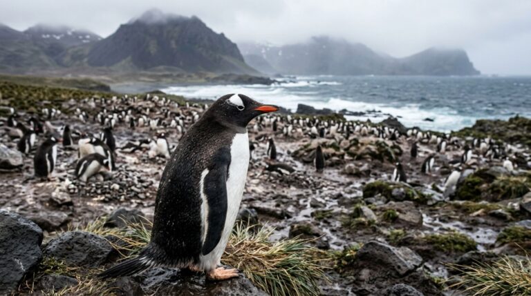 Análises genéticas permitiram reconhecer Pygoscelis kerguelensis como uma nova espécie de pinguim das ilhas Kerguelen