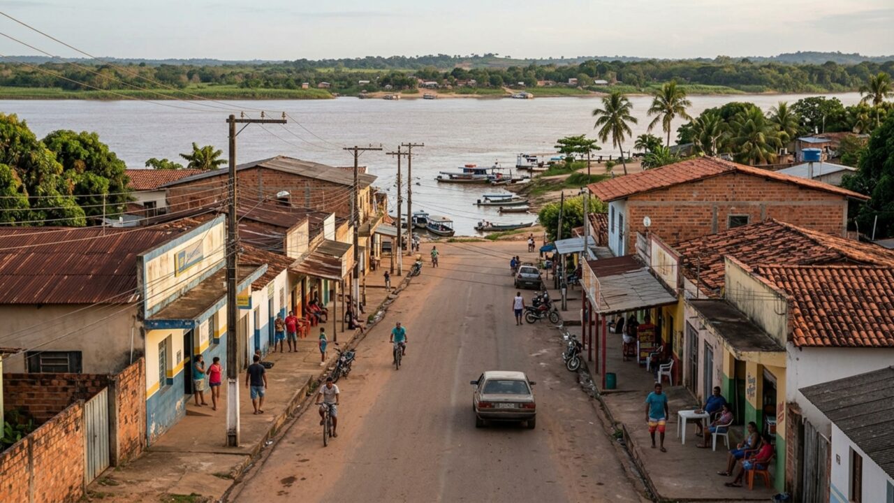 Nova ligação internacional de R$ 420 milhões terá uma ponte de 1,22 km e acessos rodoviários para conectar duas cidades separadas por um dos grandes rios da Amazônia