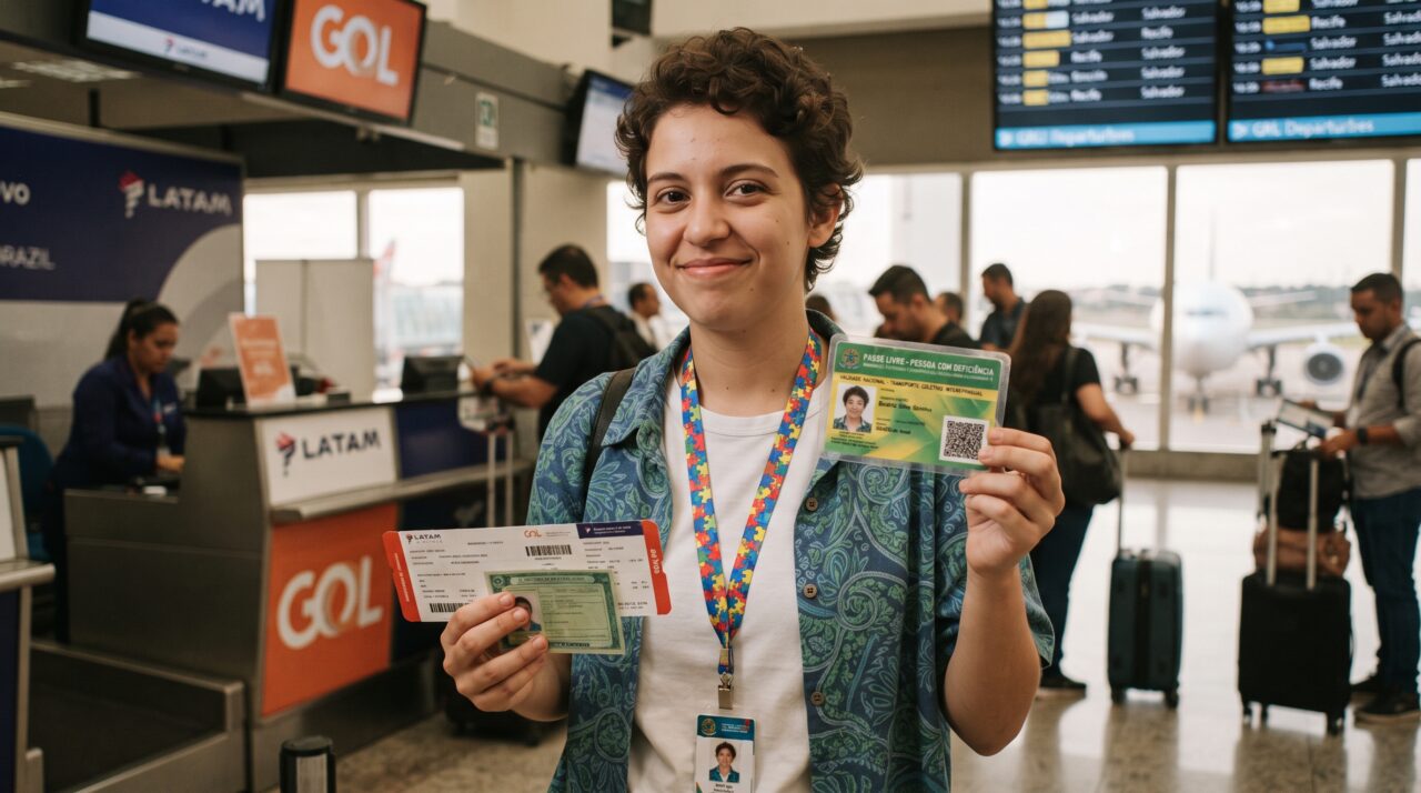 Direito de viagens gratuitas e descontos para pessoas com autismo ou deficiência no Brasil.
