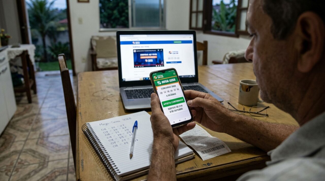 Prêmio de R$ 100 milhões movimenta apostadores e participantes da Mega-Sena recebem comunicado