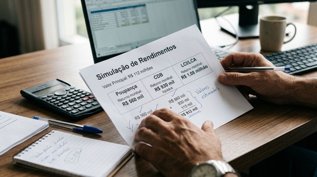 Quanto rendem R$ 112 milhões da Mega-Sena na poupança, no CDB e em outros investimentos?