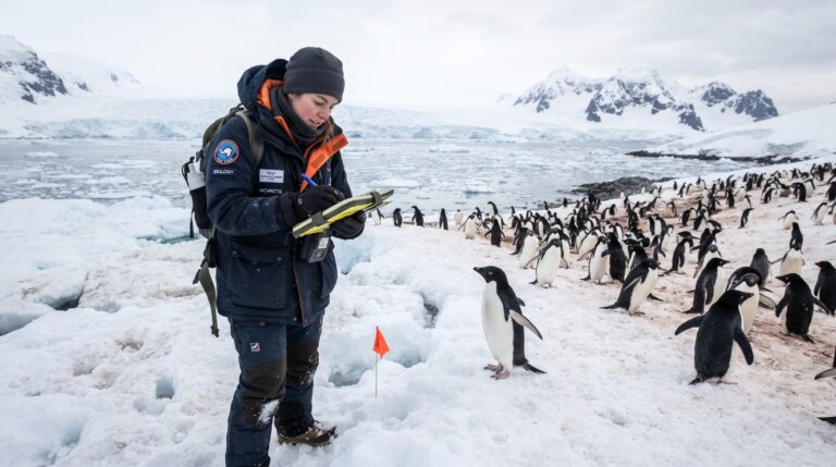 A oportunidade de trabalho voluntário remunerado na Antártida gerida pelo UK Antarctic Heritage Trust.