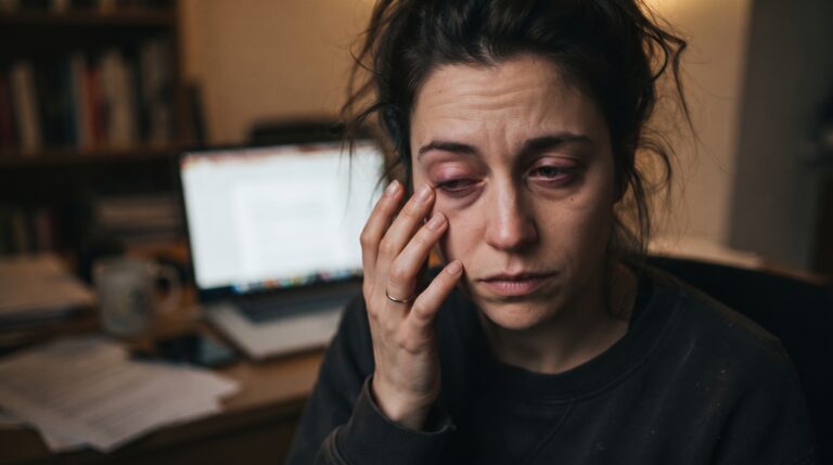 O que significa quando a pálpebra começa a tremer sozinha no meio do dia e como resolver