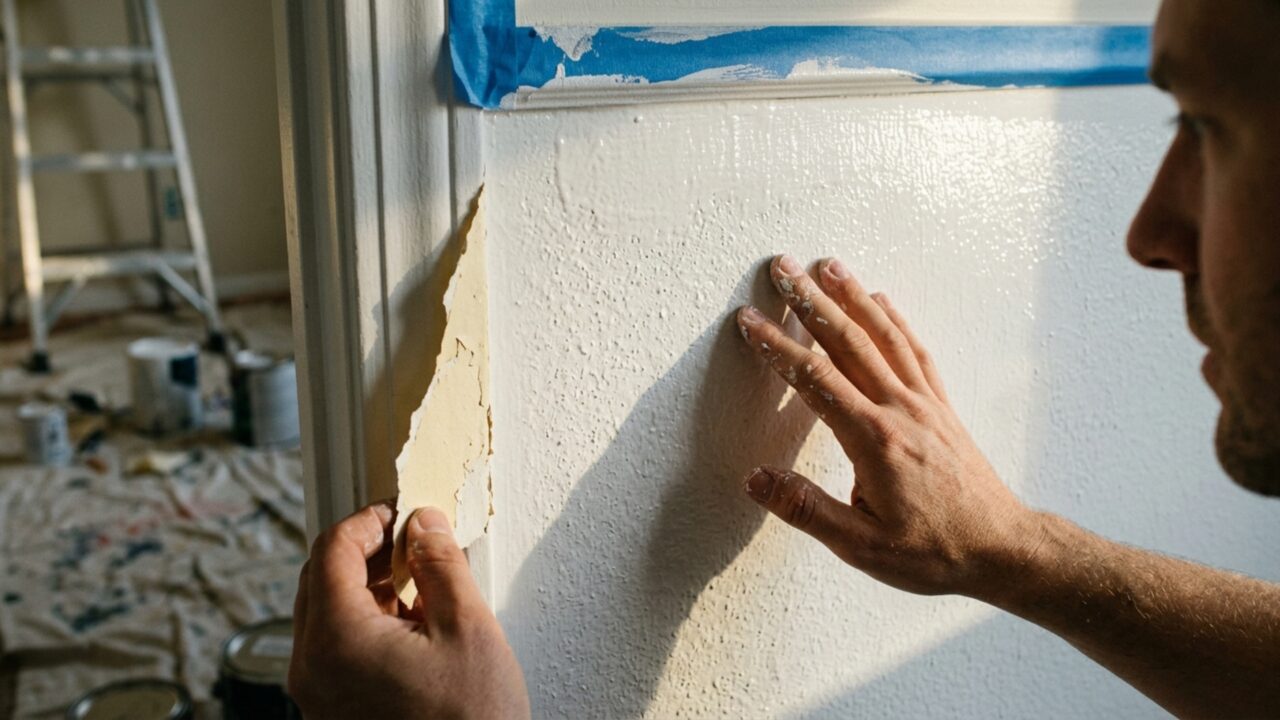 Inquilina entrega a casa pintada e recebe desconto de R$ 2.800 da caução porque o proprietário diz que o branco escolhido tem o tom errado