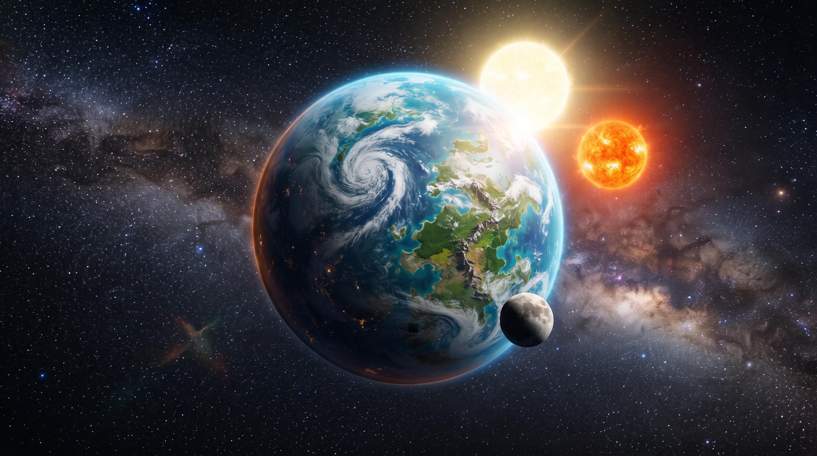 Um planeta do tamanho da Terra poderia sobreviver com dois sóis a apenas 16 anos-luz de distância