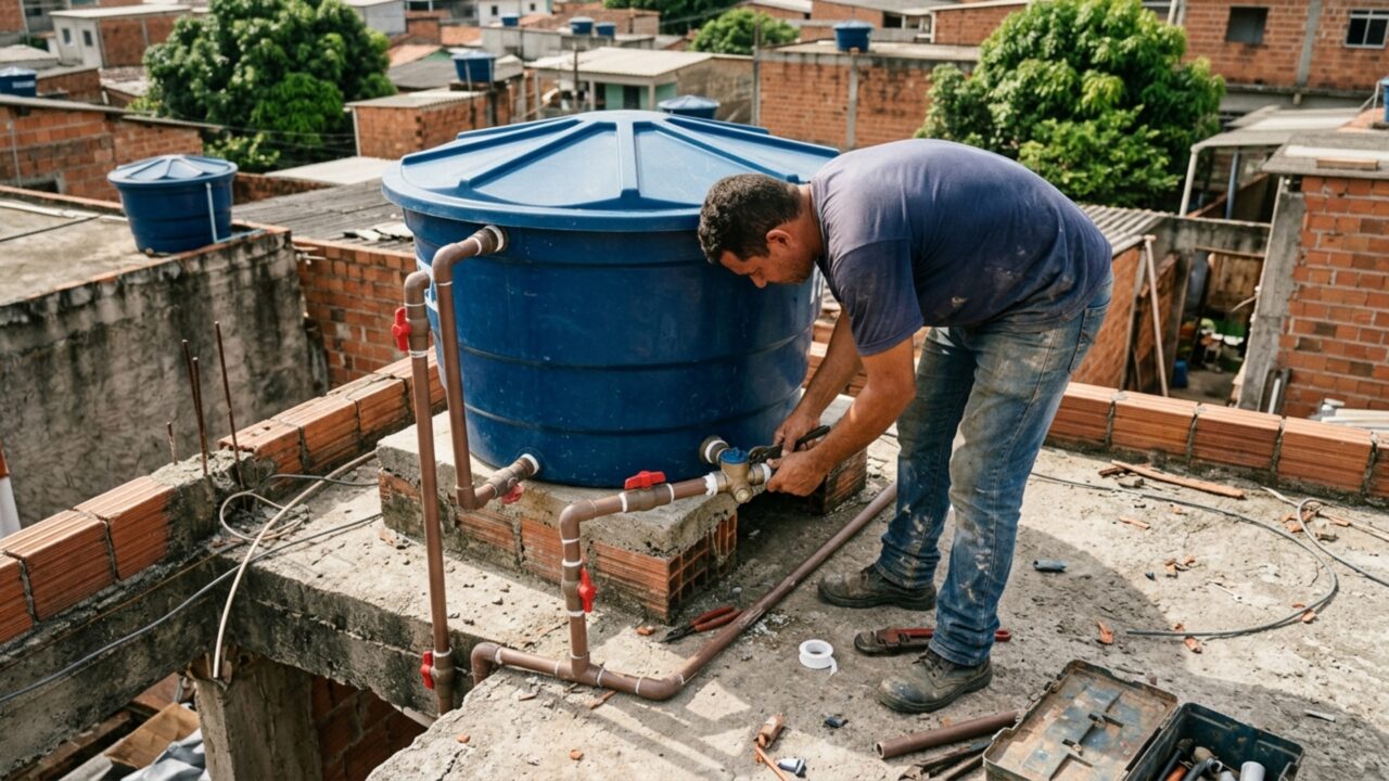 Adeus à água fraca: instalação de uma válvula pode aumentar a vazão de torneiras e chuveiros sem obra grande