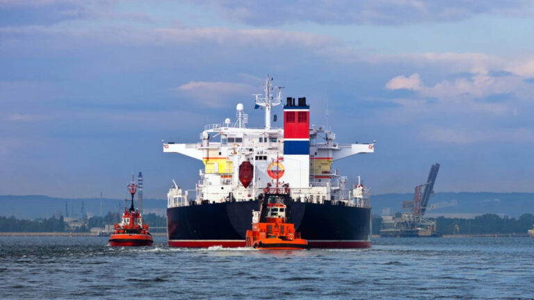Pouca gente sabe, mas um navio cargueiro desse porte leva quilômetros para parar totalmente na água... esse não bateu por centímetros