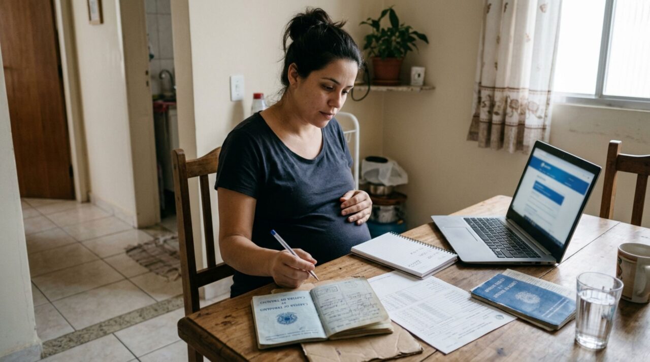 Trabalhadora contribui para o INSS durante anos, fica desempregada e descobre que ainda pode ter direito ao salário-maternidade, mesmo sem carteira assinada