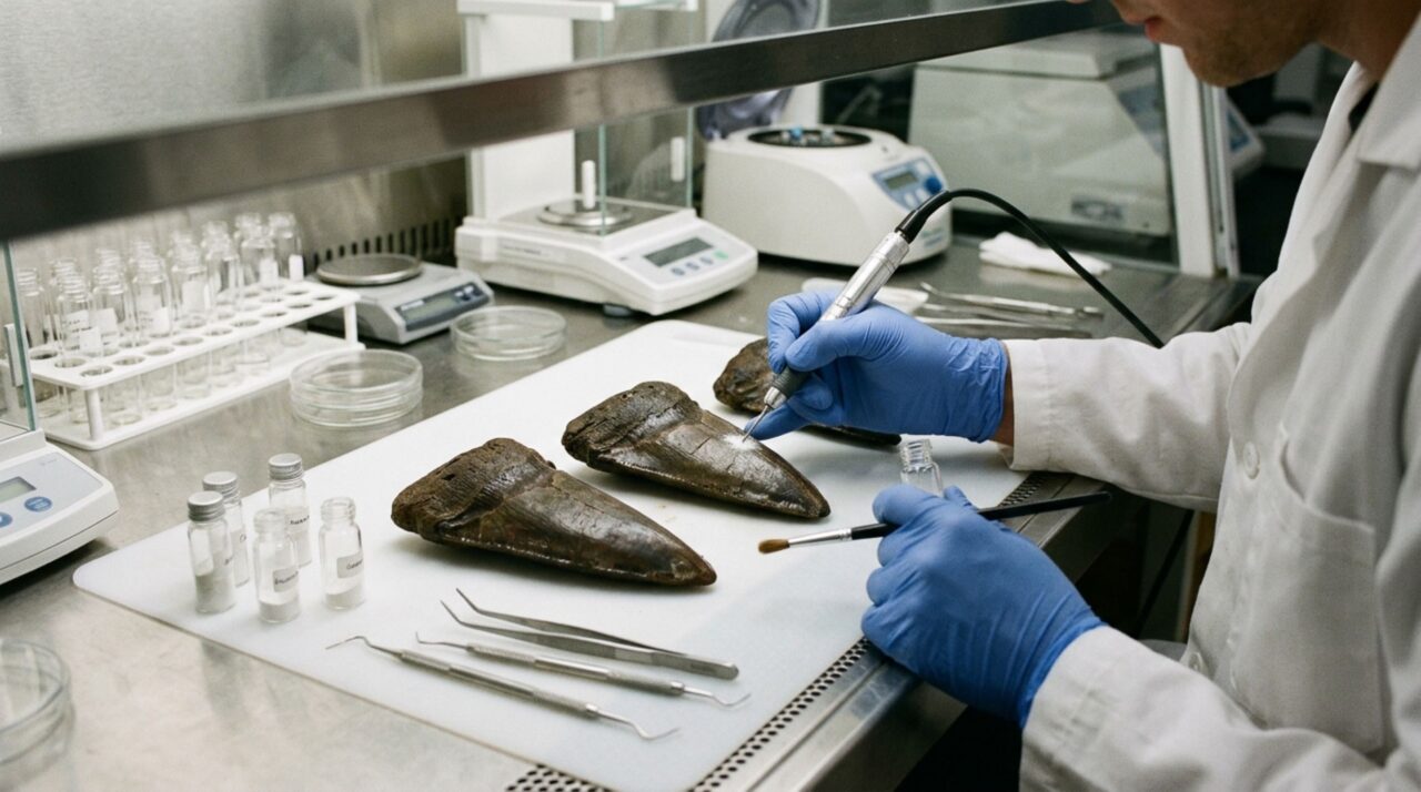 Esmalte fossilizado preservou o sinal químico usado para estimar a temperatura do T. rex
