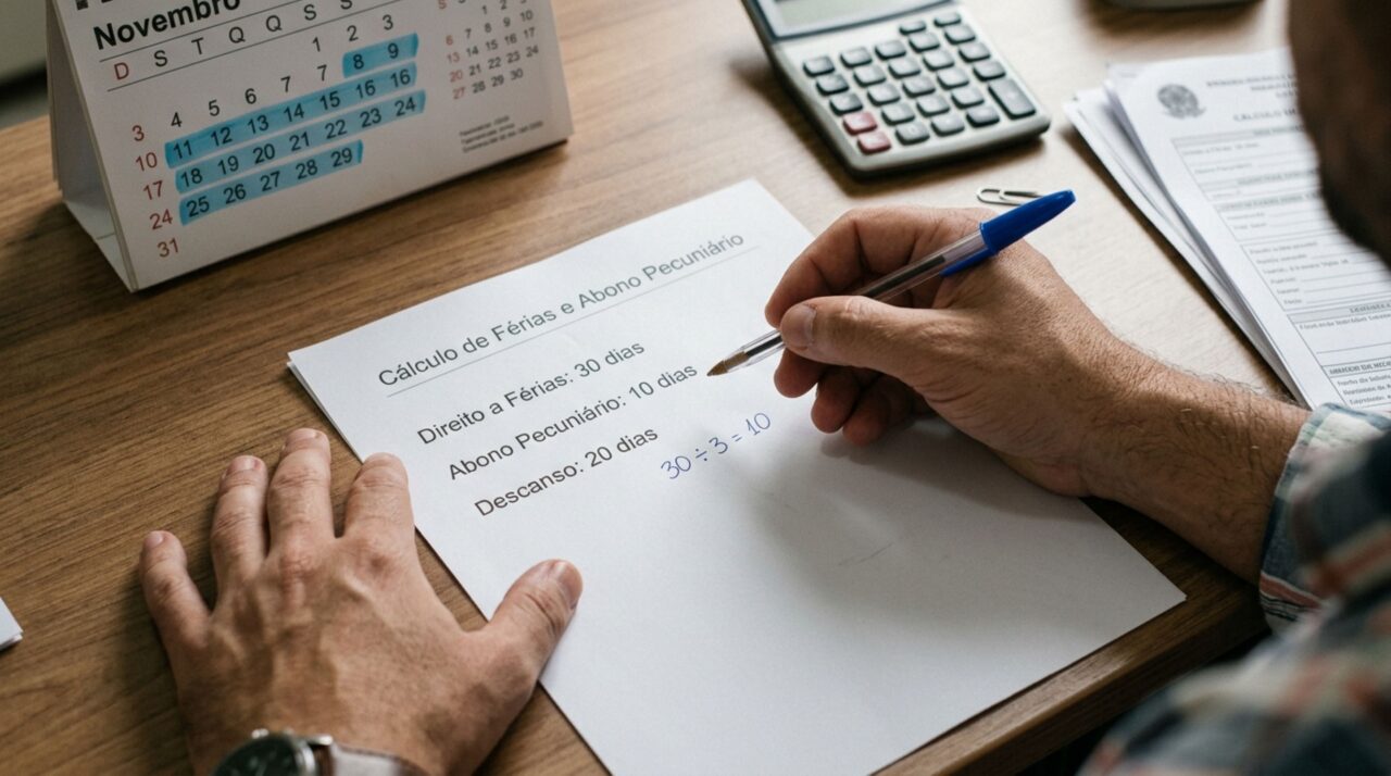 Trabalhador tem direito a 30 dias de férias, recebe a proposta de vender 20 para ajudar a empresa e descobre que o abono pecuniário não permite converter qualquer quantidade em dinheiro