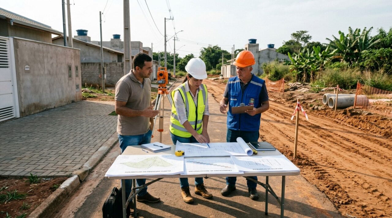 Família compra lote com frente para uma rua desenhada na planta, termina a casa e descobre, ao abrir a garagem, que o trecho ainda não foi implantado e não oferece acesso para carros