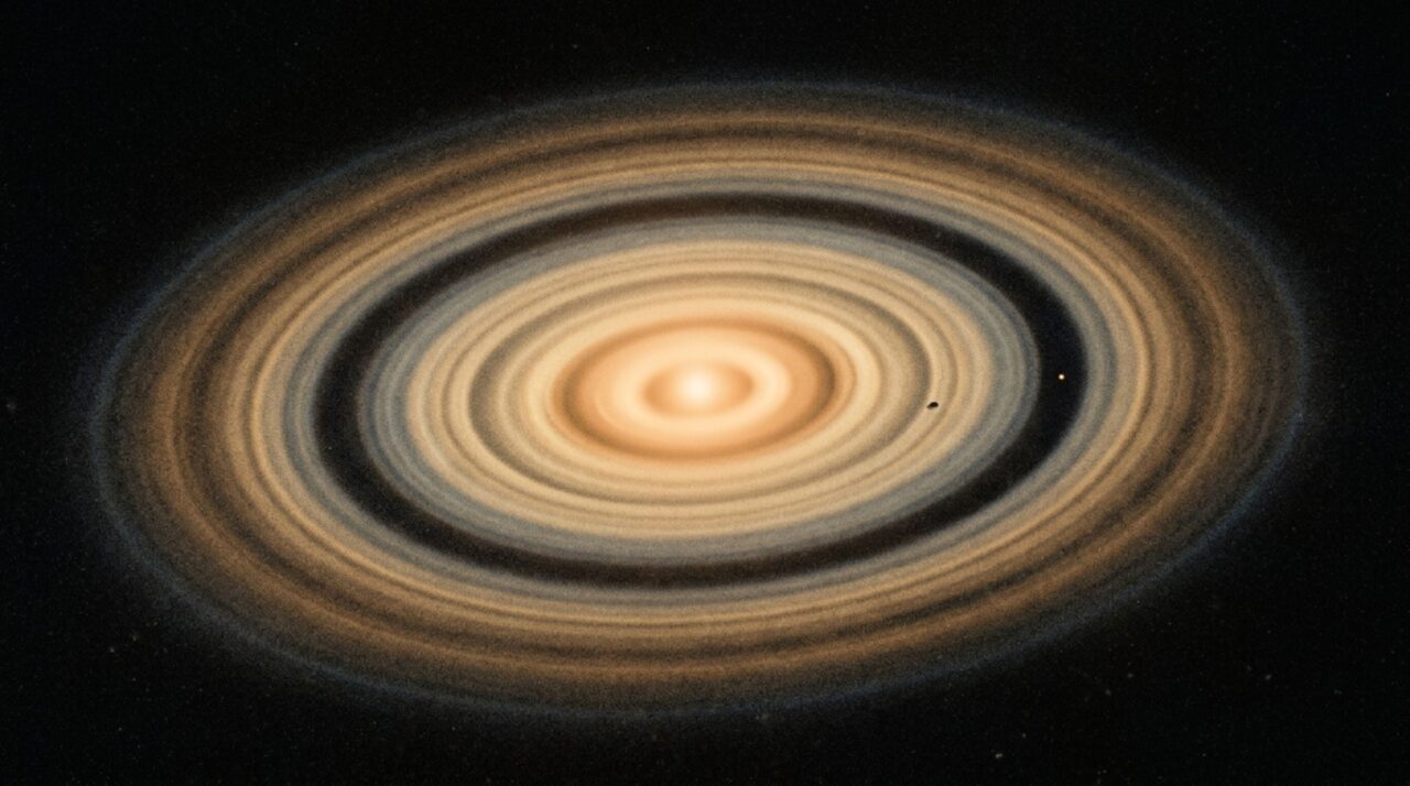 Observações do disco de Elias 2-24 revelaram uma lacuna associada a um jovem planeta gigante localizado a aproximadamente 55 unidades astronômicas de sua estrela