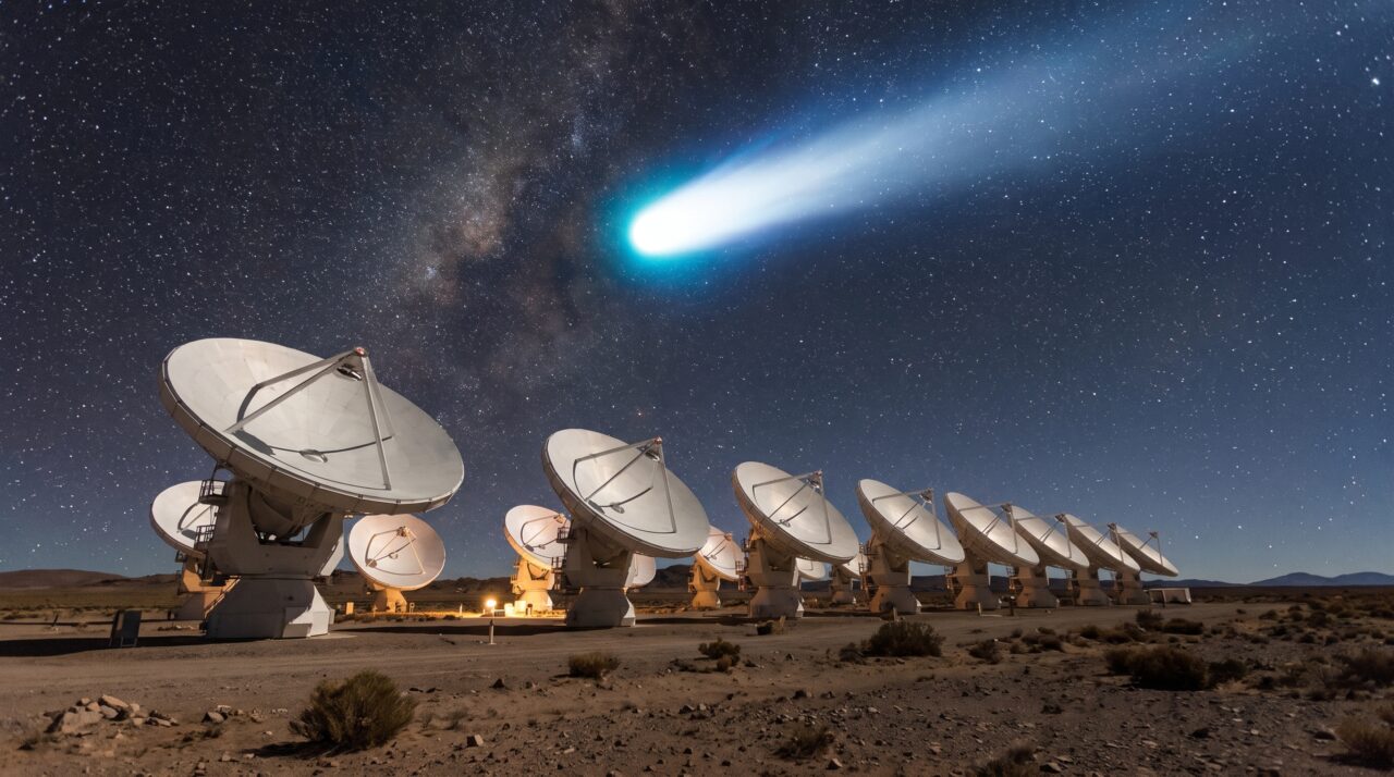 Um visitante de outro sistema chegou carregado de metanol: composição do cometa 3I/ATLAS sugere uma história química muito diferente da nossa