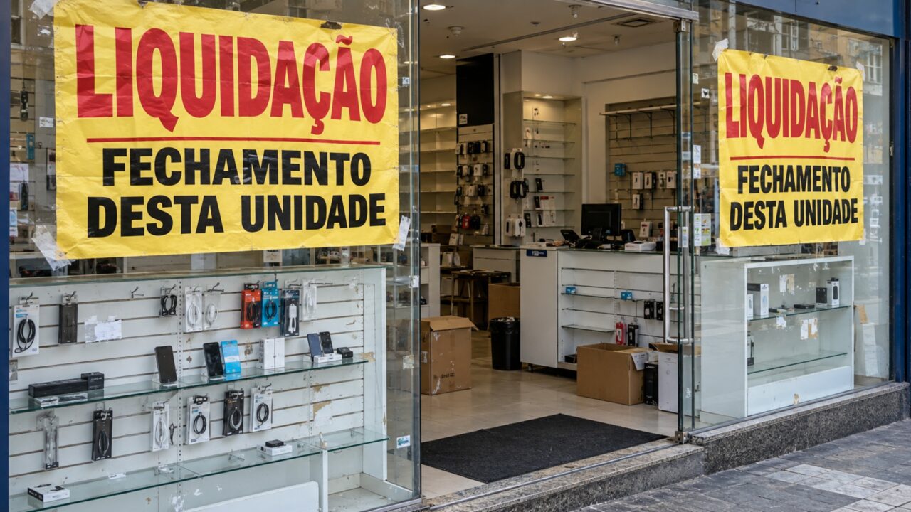 Rede de eletrônicos entra em crise com mais de 4 mil lojas e precisa vender parte da operação para tentar manter o negócio funcionando