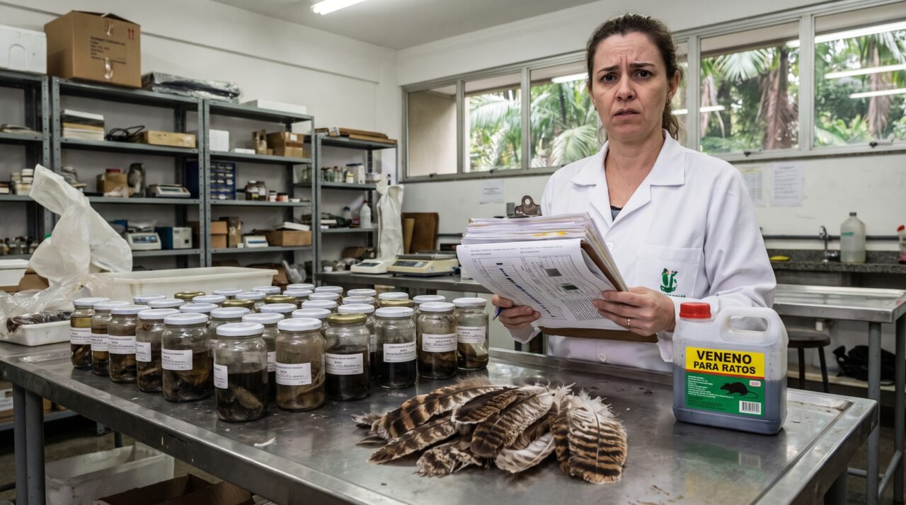 Carcaças de mais de mil corujas mostraram que restringir veneno para ratos reduziu a exposição, mas outro composto começou a aparecer no lugar