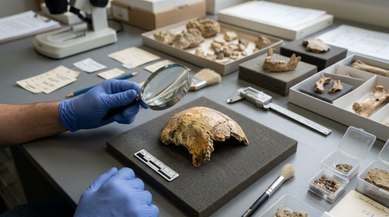O fragmento craniano DNH 127, atribuído provisoriamente a um Homo erectus adulto, reforça evidências da presença da espécie em Drimolen há cerca de 2 milhões de anos