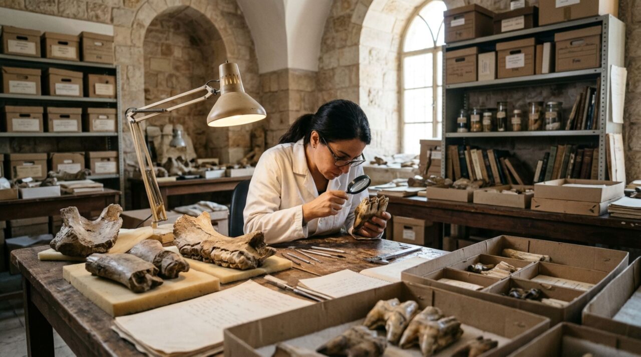 Análises modernas de dentes e ossos preservados em museus ajudaram a reconstruir ambientes antigos do Líbano