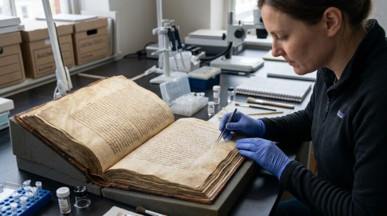 Pergaminhos medievais preservaram fragmentos de DNA do vírus da varíola ovina, permitindo investigar a história de uma doença que afeta rebanhos há milhares de anos