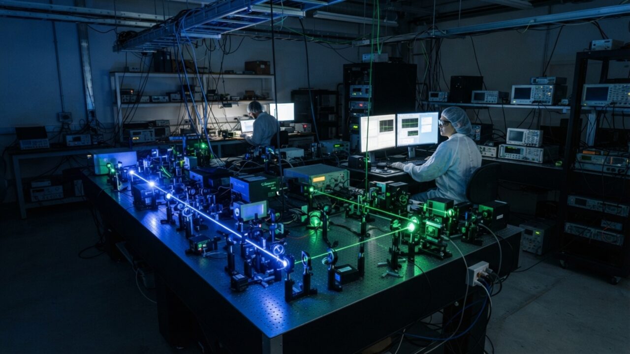 Dois pulsos de laser cruzados empurraram elétrons para estados quânticos que experimentos comuns não conseguiam alcançar