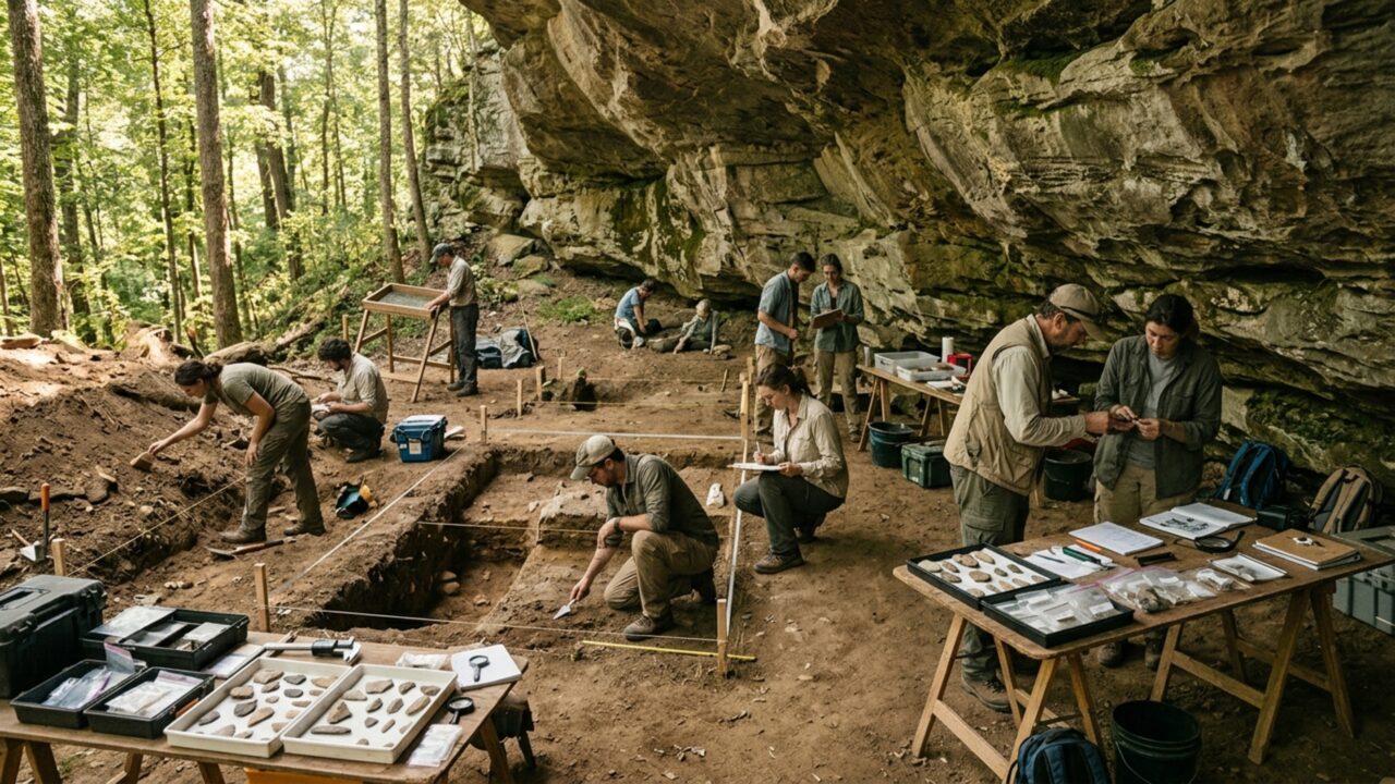 Cordas quase nunca sobrevivem milhares de anos, mas marcas microscópicas estão permitindo reconstruir a tecnologia invisível da Idade da Pedra