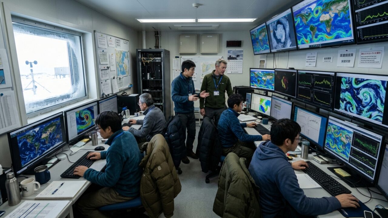 Um radar na Antártida melhorou previsões de rios atmosféricos no Hemisfério Sul ao preencher um vazio de dados sobre ventos