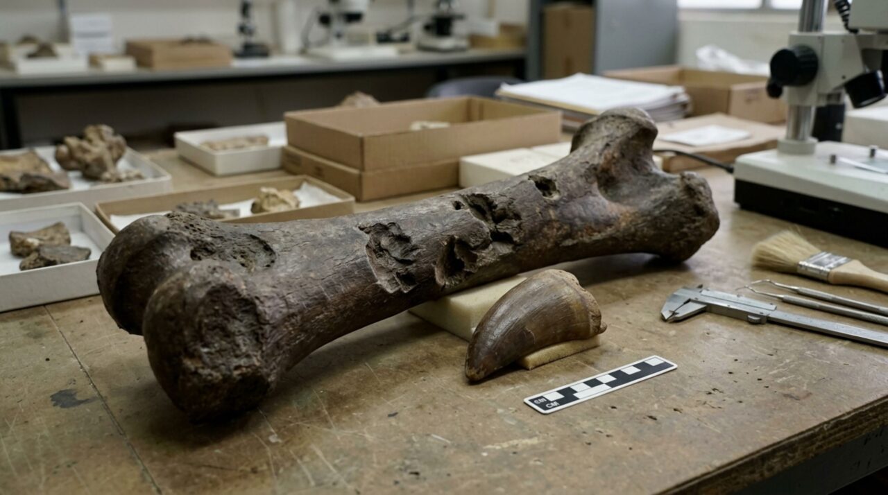 Marcas de mordidas em fósseis de grandes herbívoros revelam a atuação de crocodilianos predadores no Mioceno