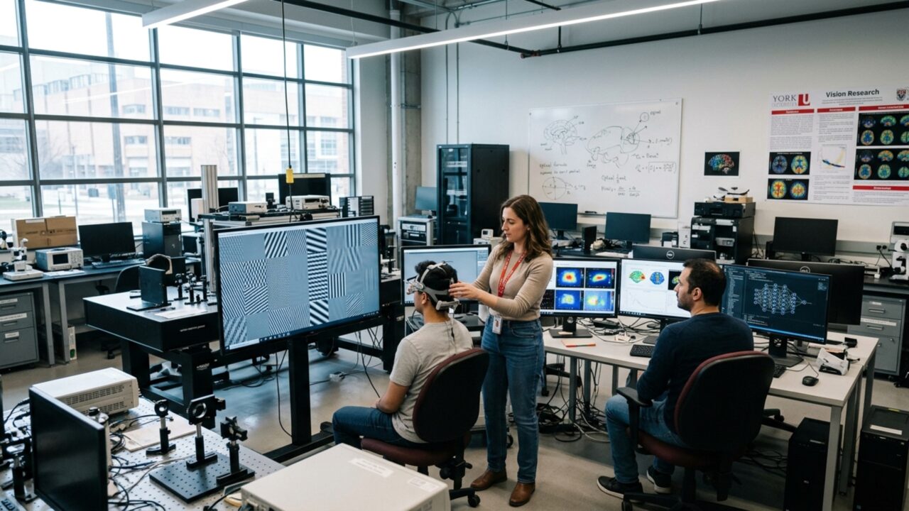 Uma ilusão deslocou um objeto que nem saiu do lugar, e o cérebro de primatas acompanhou o erro enquanto redes de IA continuaram presas aos pixels