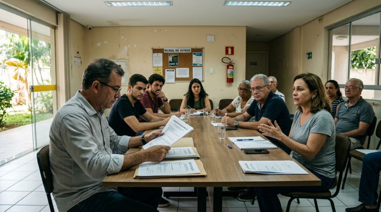 Moradora ignora pedidos para controlar festas durante a madrugada, vizinhos registram meses de reclamações e assembleia discute multa elevada por comportamento considerado antissocial