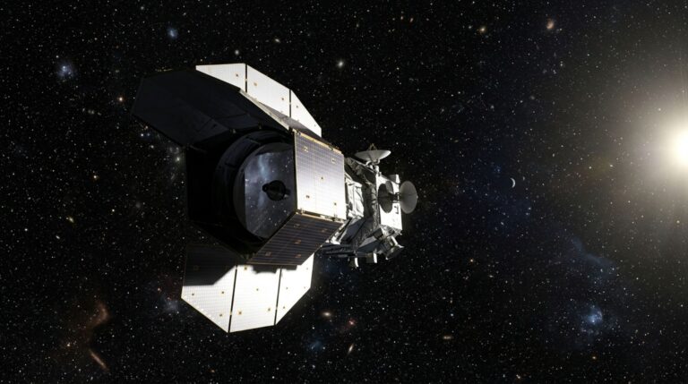 O telescópio Roman começou a ativar seus instrumentos durante a viagem rumo ao ponto L2