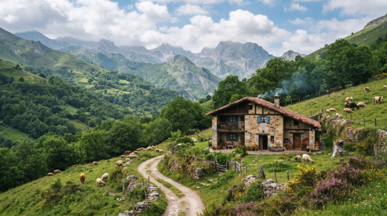 Voluntariado para morar e ajudar a reformar uma casa rural nas Astúrias, Espanha.