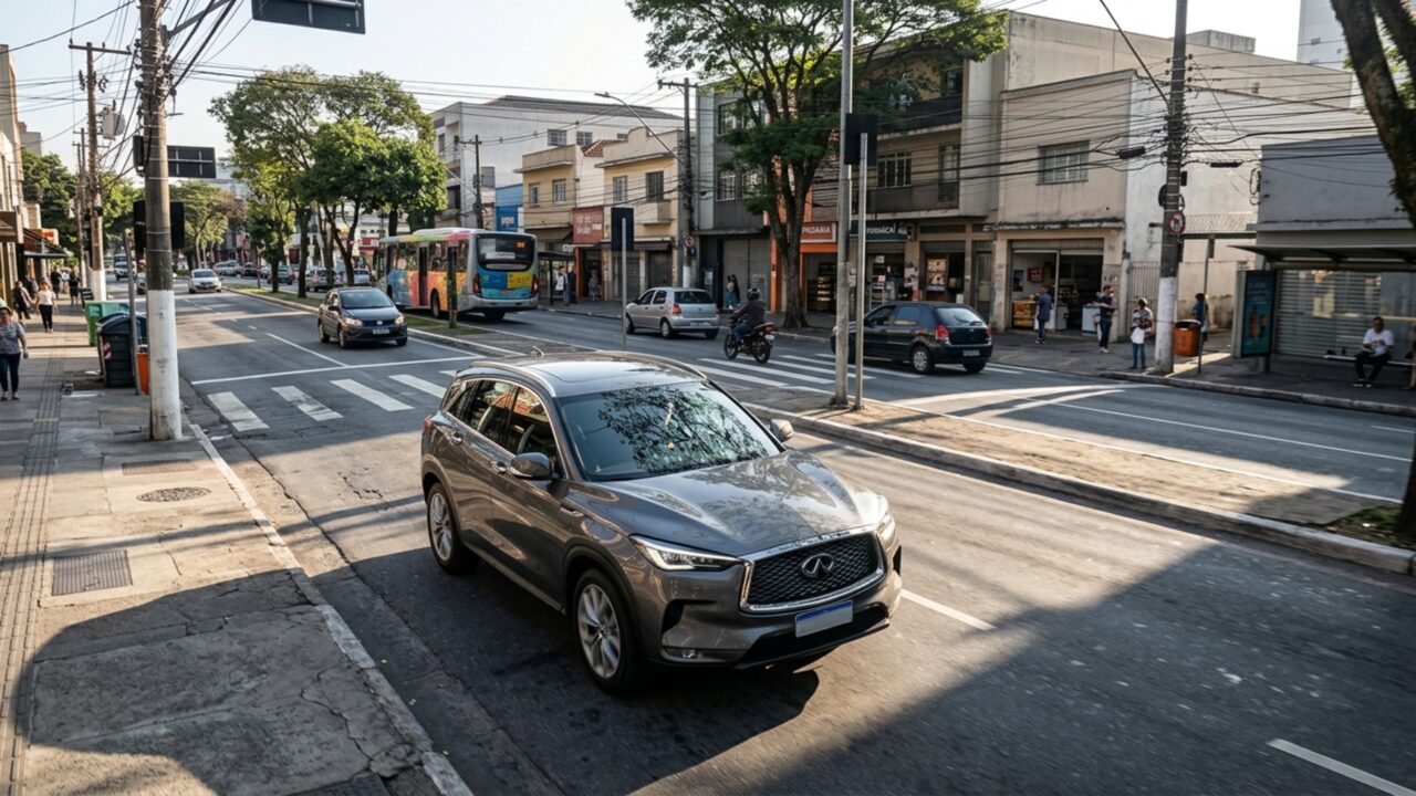 Motor 1.6 turbo com sistema híbrido leve, 178 cv e câmbio de dupla embreagem de 7 marchas aparecem em um SUV que também traz piloto automático adaptativo
