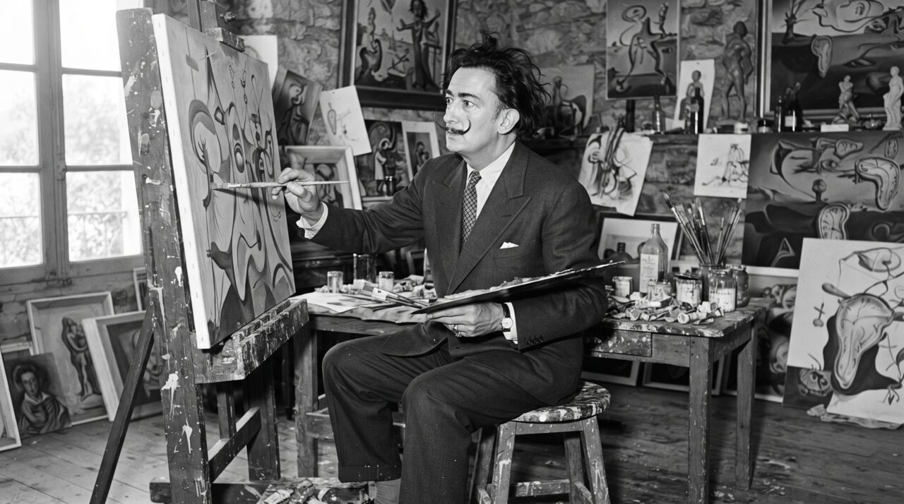 A genialidade e a mente de Salvador Dalí através de sua frase sobre loucura