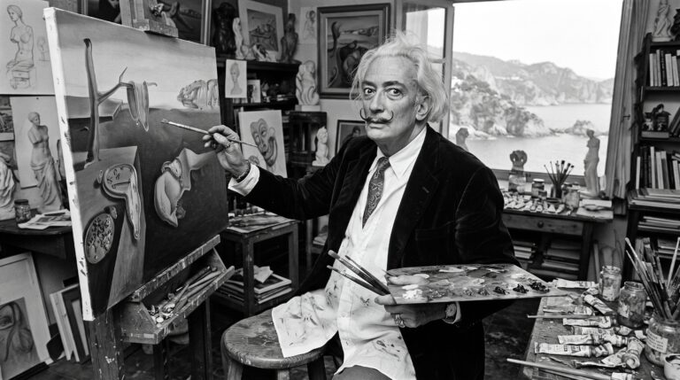 A genialidade e a mente de Salvador Dalí através de sua frase sobre loucura