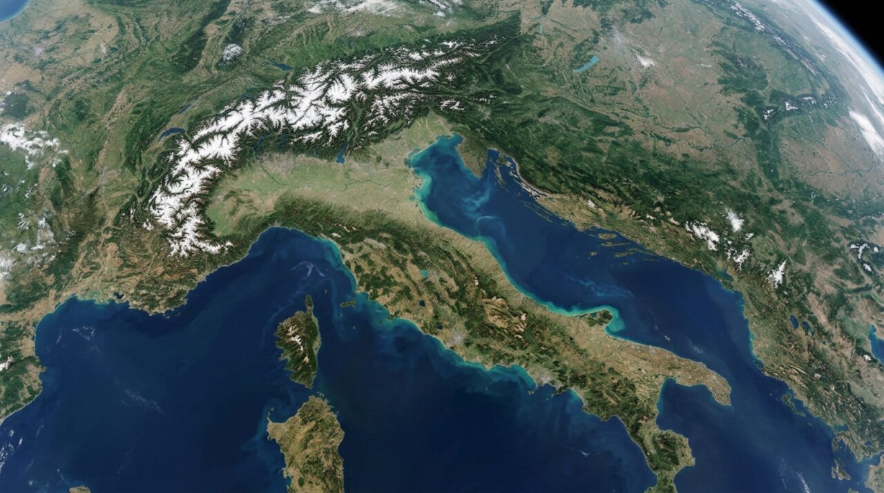Um satélite europeu recém-lançado fotografou Alpes nevados, ilhas do Ártico e águas turquesa do Caribe antes mesmo de entrar na rotina científica