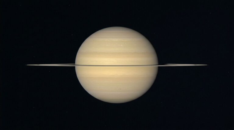 Saturno atingiu a oposição em 4 de outubro de 2026, oferecendo condições favoráveis para observar o planeta e seus anéis com telescópios