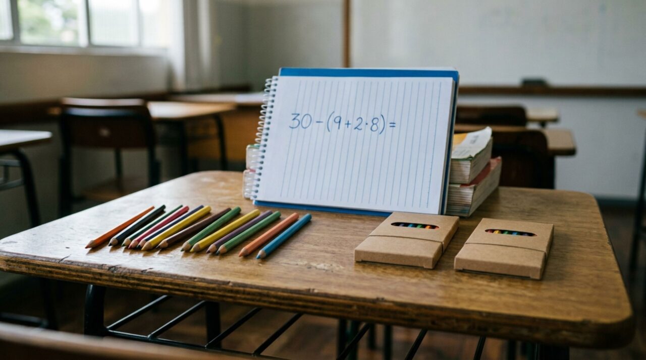 Sem espiar na calculadora, resolva a equação √81 + 2³ × 2 = ? e descubra se você ainda lembra dessa regra