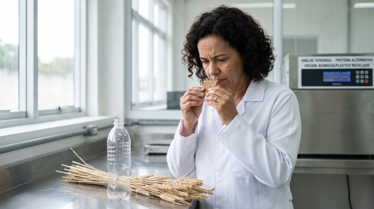 Uma garrafa de plástico pode virar ingrediente de um biscoito em laboratório porque leveduras foram programadas para reconstruir o carbono do resíduo
