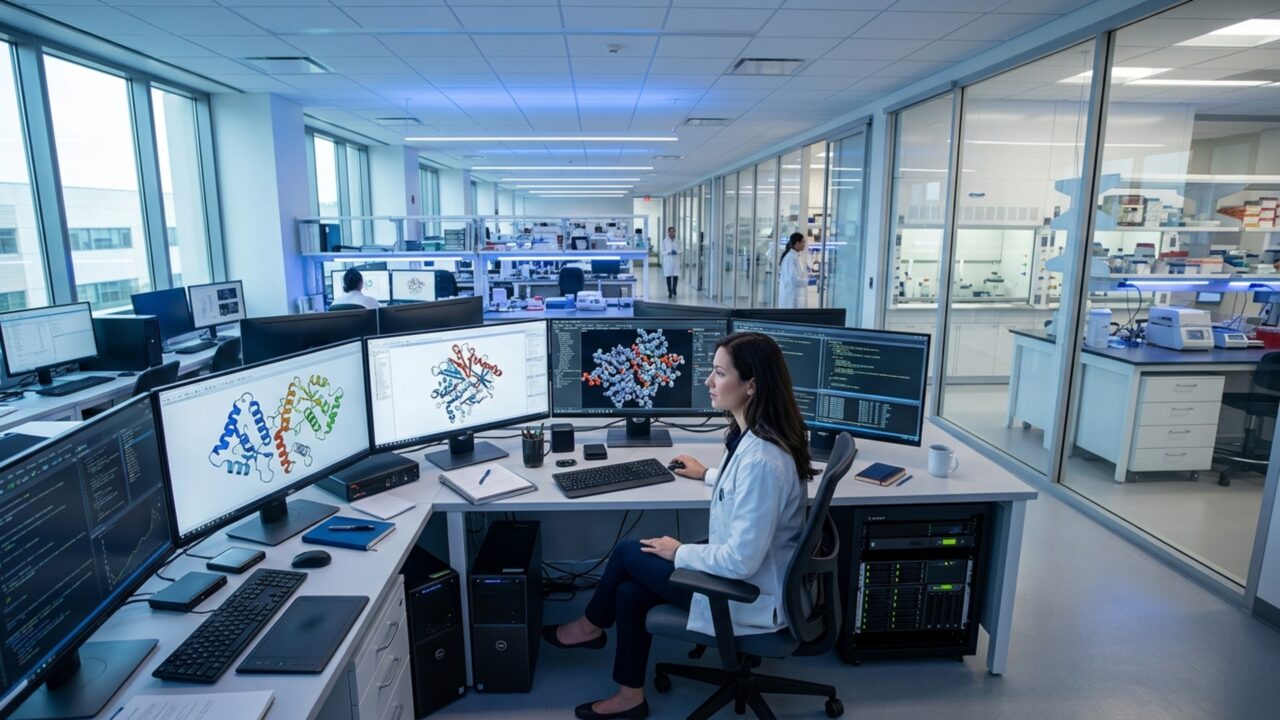 Uma proteína desenhada por computador entrou onde remédios quase não alcançam e bloqueou um receptor ligado à inflamação dentro da membrana celular