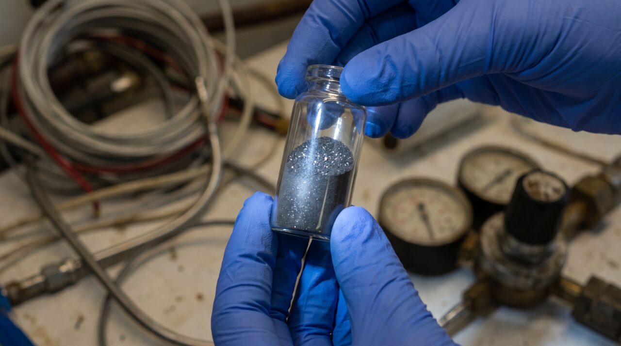 Uma nanopartícula de prata com cerca de 10 nanômetros venceu tamanhos maiores e menores ao transformar CO₂ em monóxido de carbono por 100 horas