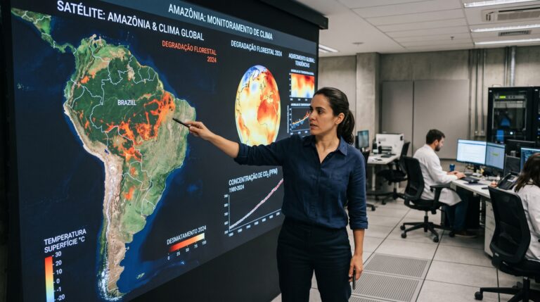 O centro da Terra se move alguns milímetros todo ano sem sair do lugar: neve, monções e oceanos deslocam o ponto de massa