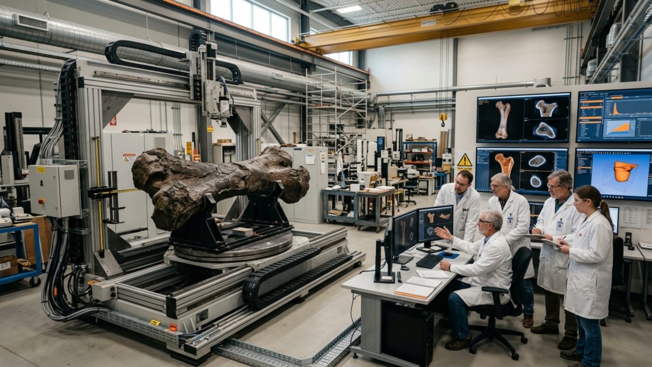 Uma costela quebrada guardou vasos sanguíneos por 66 milhões de anos: ferimento do maior T. rex conhecido ainda estava cicatrizando quando ele morreu