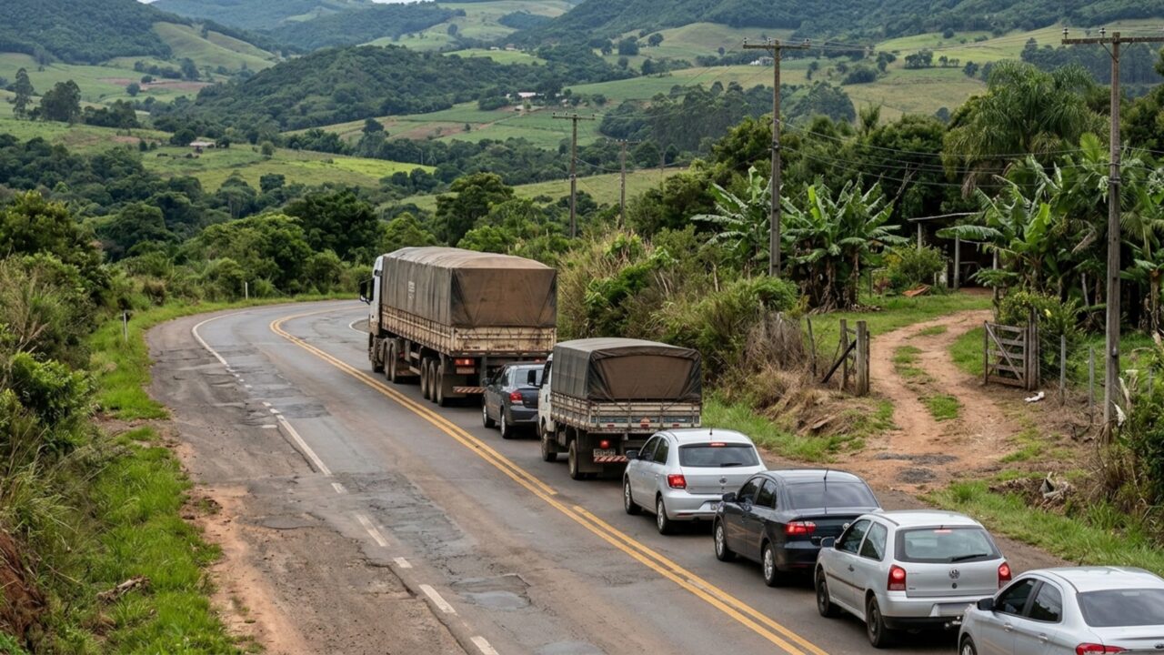 Uma rede de 409 km de estradas poderá receber 182 km de duplicações, 71 km de terceiras faixas e 37 novas passarelas em um projeto de R$ 6 bilhões que atravessa dezenas de cidades brasileiras
