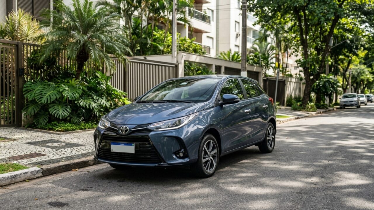 Sete airbags de série, inclusive para os joelhos do motorista, fazem este hatch 1.5 se destacar entre os usados que ainda oferecem motor aspirado e câmbio CVT