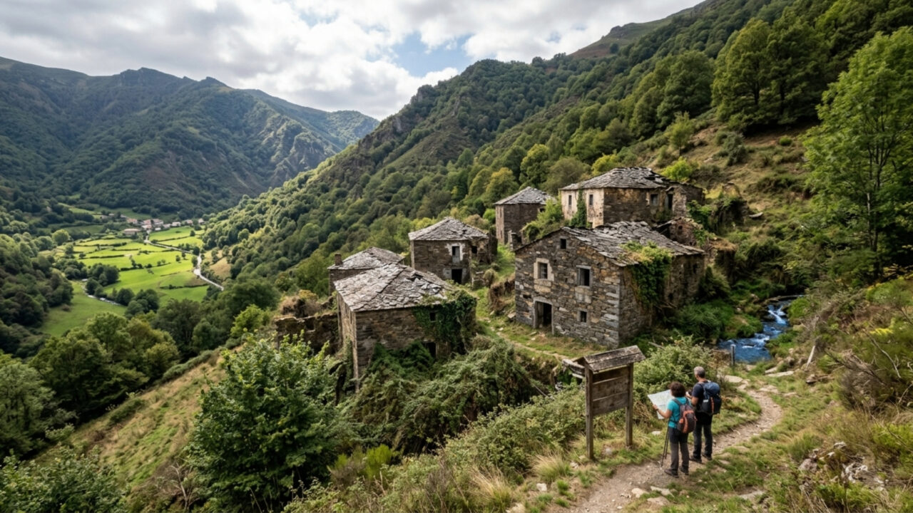 Sete casas abandonadas em vilarejos das Astúrias estão a espera de compradores: elas são leiloadas por 20.000 euros e têm uma área superior a 150 metros quadrados
