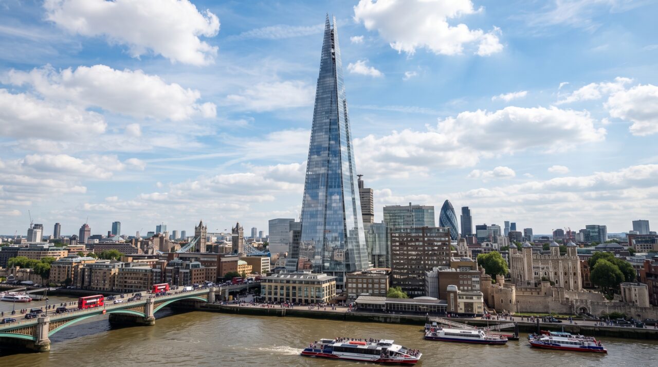 Estrutura, curiosidades e funcionamento do prédio The Shard em Londres.
