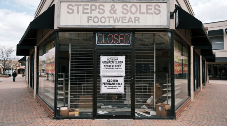 O fechamento massivo de lojas físicas e demissões da rede Payless ShoeSource.