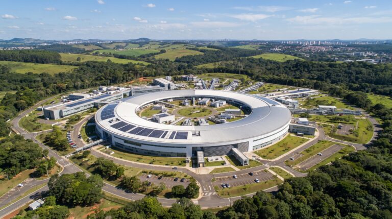 O acelerador de partículas Sirius em Campinas