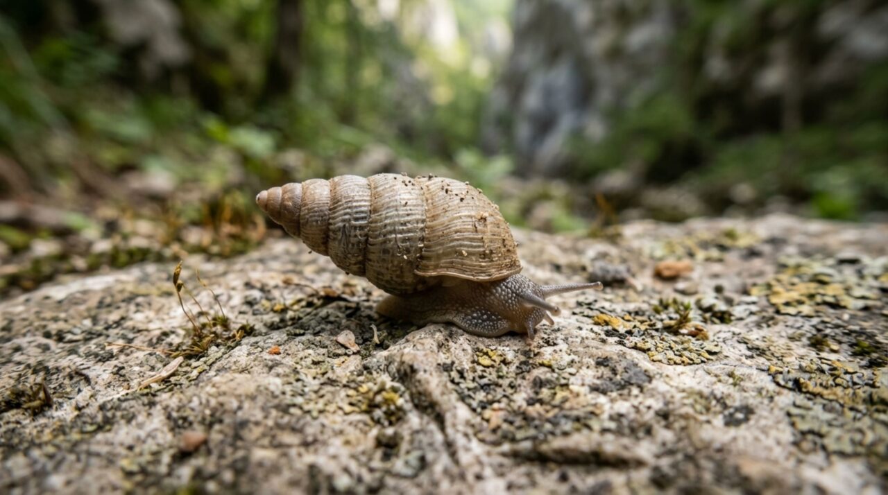 Duas espécies de caracol minúsculas passaram despercebidas no coração da Europa: conchas fecham como portas e uma delas vive onde um reservatório é planejado