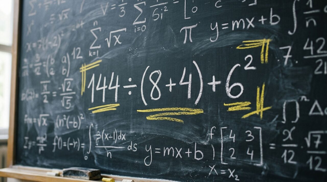 Resolva (30 − 6) ÷ 3 + 2³ e descubra se você faz parte dos 1% que resolvem corretamente